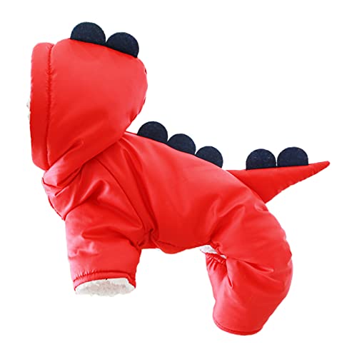 Dinosaurier-Hundekostüm, Hoodie, Overall, Mantel mit Kapuze, Winterkleidung, Overall für Hunde mit Kapuze Dinosaurier-Hundekostüm, Hoodie, Overall, Mantel mit Kapuze, Winterkleidung, Overall für Hunde mit Kapuze von ZWTPGKRD