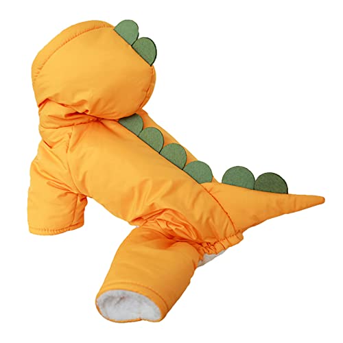 Dinosaurier-Hundekostüm, Mantel mit Kapuze, Overall, Wintermantel, Kapuzenpullover, Overall, Kostüm, Kleidung, Dinosaurier-Hundekostüme für große Hunde von ZWTPGKRD
