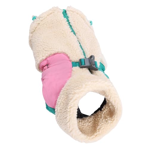 Hunde-Winterbekleidung, Fellweste, für drinnen und draußen, Kleidung, Sweatshirt, Outfit, Winterbekleidung, Spazierengehen, Camping, Hunde-Overall Hunde-Winterbekleidung, Fellweste, für drinnen und draußen, Kleidung, Sweatshirt, Outfit, Winterbekleidung, Spazierengehen, Camping, Hunde-Overall von ZWTPGKRD