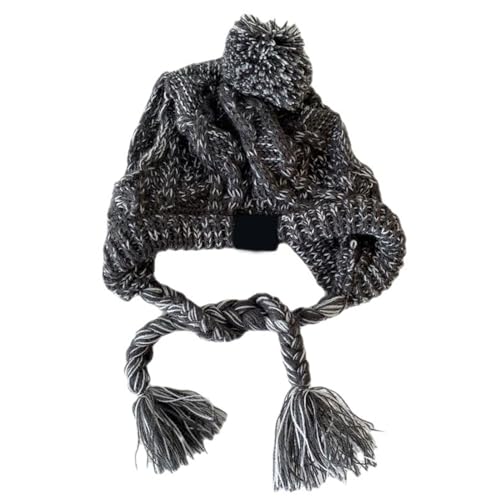 Katzenhut gestrickt mit Ohrloch Geburtstag Foto Requisiten Zubehör Haustier Kopfbedeckung verstellbar für Cosplay gestrickt Katzenhut gestrickt mit Ohrloch Geburtstag Foto Requisiten Zubehör Haustier Kopfbedeckung verstellbar für Cosplay gestrickt von ZWTPGKRD