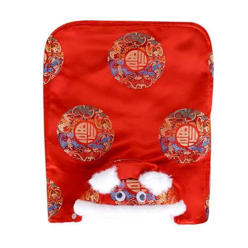 Warmer Haustierumhang, eleganter Plüsch-Hundeumhang, chinesischer Stil, Baumwollmantel für Feste, Feiern, kleine Kleidung Warmer Haustierumhang, eleganter Plüsch-Hundeumhang, chinesischer Stil, Baumwollmantel für Feste, Feiern, kleine Kleidung von ZWTPGKRD