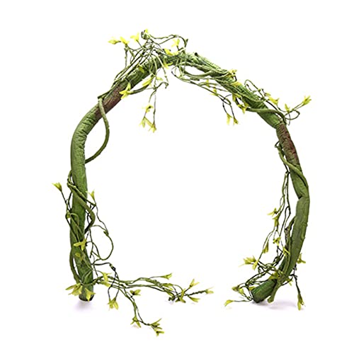 ZWTPGKRD Künstlich für Kletterterrarium Dschungel biegbar Amphibien Lebensraum Ornamente Amphibien für Terrarium von ZWTPGKRD