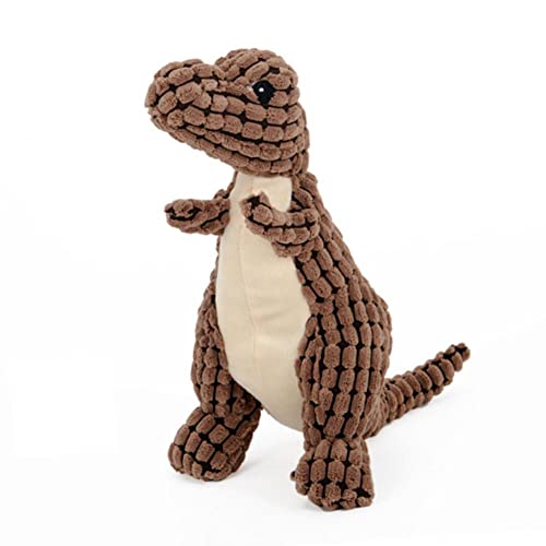 ZXCVWWE Neues unzerstörbares robustes Dino, 24,9 cm Hundespielzeug für aggressive Kauer, Stofftier, Hundespielzeug, interaktives Hundespielzeug, Hundespielzeug, Plüsch ZXCVWWE Neues unzerstörbares robustes Dino, 24,9 cm Hundespielzeug für aggressive Kauer, Stofftier, Hundespielzeug, interaktives Hundespielzeug, Hundespielzeug, Plüsch von ZXCVWWE
