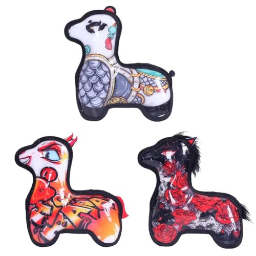 ZXCVWWE Unzerstörbares Hundespielzeug für aggressive Kauer, unzerstörbar, robust, Alpaka-Hunde, Tierspielzeug, Chewe robust für schwere Designs ZXCVWWE Unzerstörbares Hundespielzeug für aggressive Kauer, unzerstörbar, robust, Alpaka-Hunde, Tierspielzeug, Chewe robust für schwere Designs von ZXCVWWE
