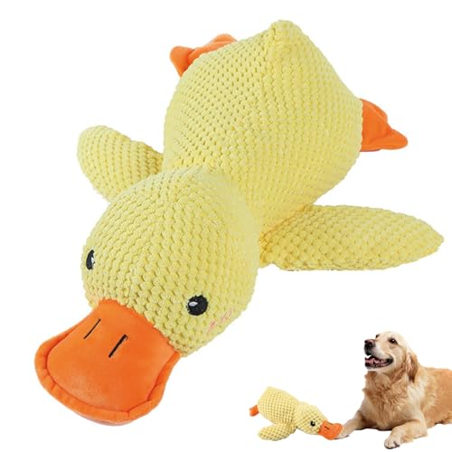 ZXJLWR Anti Stress Ente Hund, 25×22cm Anti Stress Spielzeug Hund, Plüsch Quietschspielzeug Hund, Langlebiges Pfotenstern Ente Gelb Für Hunde Katzen Selbstunterhaltung Kauspielzeug ZXJLWR Anti Stress Ente Hund, 25×22cm Anti Stress Spielzeug Hund, Plüsch Quietschspielzeug Hund, Langlebiges Pfotenstern Ente Gelb Für Hunde Katzen Selbstunterhaltung Kauspielzeug von ZXJLWR