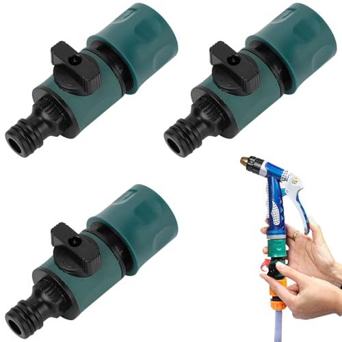 ZXNJA 3 Stück Gartenschlauch Kupplung Gardena Schlauchverbinder Schlauchverbinder Gartenschlauch Verbinder Gardena Kupplung 1/2 Zoll Garten Und Haus Wasserhahn Wasserschläuche Schnellverbinder ZXNJA 3 Stück Gartenschlauch Kupplung Gardena Schlauchverbinder Schlauchverbinder Gartenschlauch Verbinder Gardena Kupplung 1/2 Zoll Garten Und Haus Wasserhahn Wasserschläuche Schnellverbinder von ZXNJA