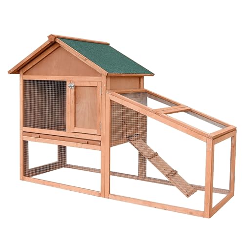 Hühnerstall im Freien, Geflügelställe & Geflügelkäfige aus Holz, Hühnerkäfig, mit Verbindungsrampe, Geflügelkäfig, für Geflügelhaustiere, Gehege, Garten, Hinterhof Hühnerstall im Freien, Geflügelställe & Geflügelkäfige aus Holz, Hühnerkäfig, mit Verbindungsrampe, Geflügelkäfig, für Geflügelhaustiere, Gehege, Garten, Hinterhof von ZXTRYBHD