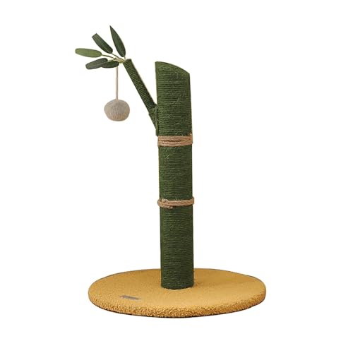 ZXTRYBHD Kratzbaum für Katzen, Katzenbaum, Katzenkratzbaum, Niedliche Eigentumswohnung, Multifunktionale Katzenmobel für Kleine Katzen und Kätzchen im Innenbereich (Size : Single Column) von ZXTRYBHD