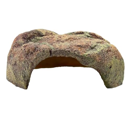 ZXUAQNOE Extra großes Reptilienversteck, Harz, Schlangenverstecke für Kugelpythons, Reptilienhäute und Höhlen, Simulationsfelsen, Reptilienversteck für Lebensraum, Eidechse, Leopard, Gecko, Bartdrache ZXUAQNOE Extra großes Reptilienversteck, Harz, Schlangenverstecke für Kugelpythons, Reptilienhäute und Höhlen, Simulationsfelsen, Reptilienversteck für Lebensraum, Eidechse, Leopard, Gecko, Bartdrache von ZXUAQNOE