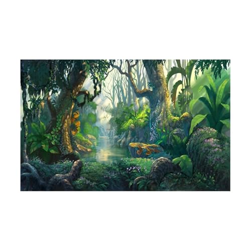 ZYAGH Aquarium Hintergrund 3D Aquarium Hintergrund Poster Klebstoff Aufkleber Fisch Tank Unterwasser Wald Fur Aquarium(Color2,40x80cm) von ZYAGH