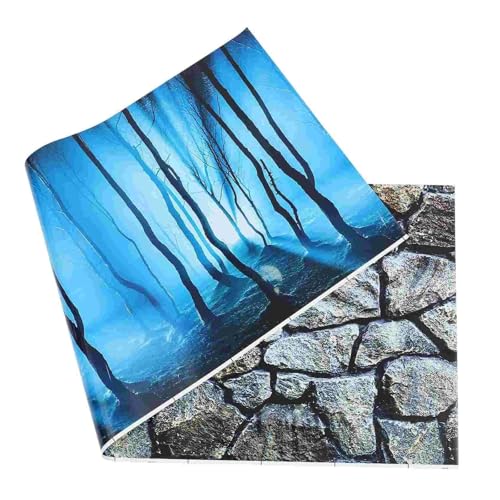 ZYAGH Aquarium Hintergrund Doppelseitiges Aquarium-Hintergrundpapier, Dicke Folie, Aquarium-Dekor-Aufkleber, Produkte for den Hausgarten, Aquarium Fur Aquarium ZYAGH Aquarium Hintergrund Doppelseitiges Aquarium-Hintergrundpapier, Dicke Folie, Aquarium-Dekor-Aufkleber, Produkte for den Hausgarten, Aquarium Fur Aquarium von ZYAGH