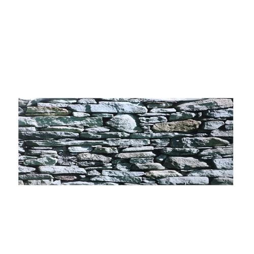 ZYAGH Aquarium Hintergrund Hintergrund Poster Dekorative Stonewalling Gemälde PVC Aufkleber Landschaft Bild for Aquarium Fur Aquarium(91x50cm) von ZYAGH