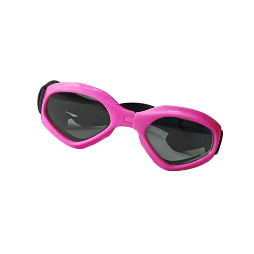 Haustier-Sonnenbrille für Hunde, winddicht, mit verstellbarem Riemen, faltbares Design, für Outdoor-Reisen, Haustierzubehör Haustier-Sonnenbrille für Hunde, winddicht, mit verstellbarem Riemen, faltbares Design, für Outdoor-Reisen, Haustierzubehör von ZYHARUKO