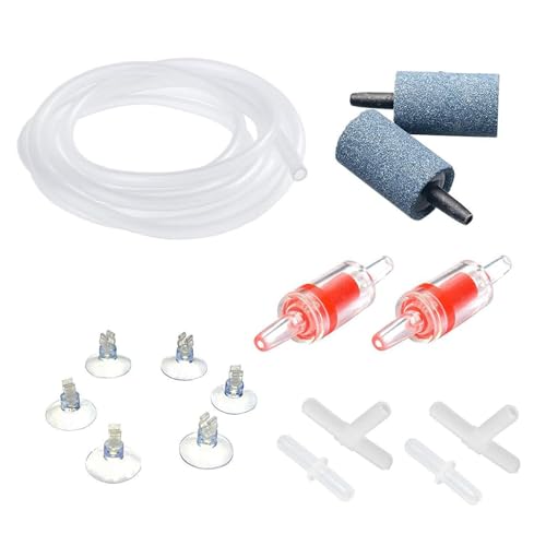 ZYHARUKO Aquarium-Diffusor für Sauerstoffversorgung, für kleine bis große Aquarien, Luftstein, Pflanzenanbau, Luftschlauch ZYHARUKO Aquarium-Diffusor für Sauerstoffversorgung, für kleine bis große Aquarien, Luftstein, Pflanzenanbau, Luftschlauch von ZYHARUKO