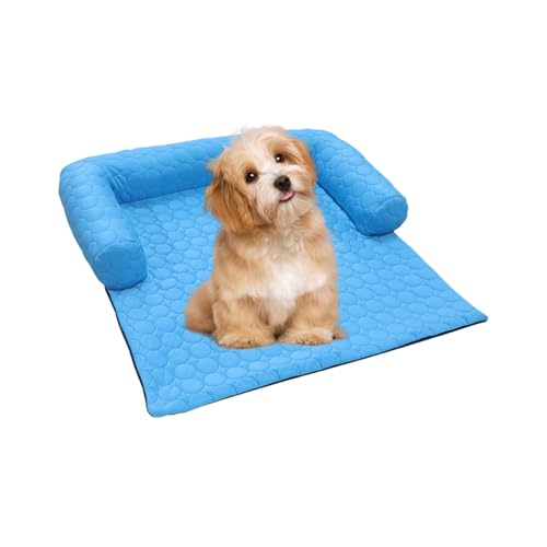 ZYHARUKO Weiche Kissen für Haustiere, kühlendes Bett, geeignet für kleine bis große Katzen, atmungsaktiv, dicke Kühlkissen, Gelenkentlastung von ZYHARUKO