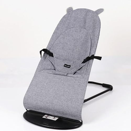 ZYJHDJSJU Schaukelstuhl, faltbar, tragbar, für Hunde und Katzen, Schlafsofa für kleine Haustiere, Leinen, Rosa (Modell Leinen grau) von ZYJHDJSJU