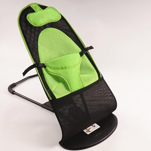 ZYJHDJSJU Schaukelstuhl, faltbar, tragbar, für Hunde und Katzen, Schlafsofa für kleine Haustiere, Leinen, Rosa (Modell grün, doppeltes Netz + Kissen) von ZYJHDJSJU