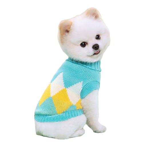 ZYKEJJDDAK Modischer Strickpullover für kleine Hunde, warme Haustierkleidung, Fotografie-Requisiten, Katzen, Pullover, Jumpsuits, Hunde ZYKEJJDDAK Modischer Strickpullover für kleine Hunde, warme Haustierkleidung, Fotografie-Requisiten, Katzen, Pullover, Jumpsuits, Hunde von ZYKEJJDDAK