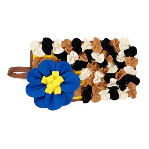 Engaging Kleintier-Futterbrett mit Blumen-Design fördert natürliches Futterverhalten, waschbares Trainingswerkzeug, Igel, Futtertrainingsmatte Engaging Kleintier-Futterbrett mit Blumen-Design fördert natürliches Futterverhalten, waschbares Trainingswerkzeug, Igel, Futtertrainingsmatte von ZYMIADOU