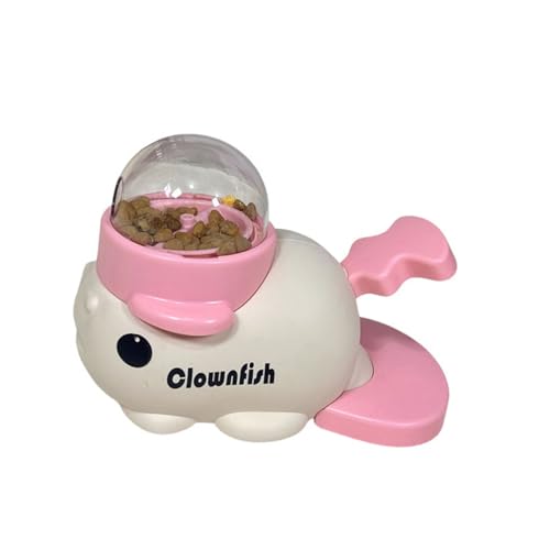 Fish Press Aktivierter Leckerli-Spender für Hundefutter, fördert Indoor-Übung und geistige Stimulation, Interaktion von ZYMIADOU