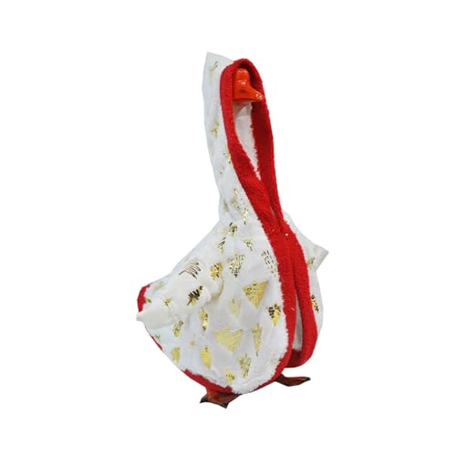 ZYMIADOU Weihnachts-Gänse-Kostüm, Baumwolle, festliche Veranda-Dekoration, für drinnen und draußen, Urlaub, Party, Kleidung, festliche Outdoor-Gänse-Dekoration von ZYMIADOU
