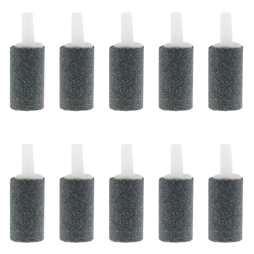 ZZHXSM 10 Stück 2,5 cm Aquarium Luftstein Luftstein Luftsprudler Luftpumpe Zubehör geeignet für kleine Aquarien oder Aquarien von ZZHXSM
