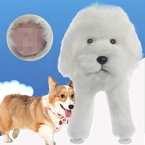 ZZYYZZ Pet Partner Plüsch-Hundespielzeug, interaktives Schlafspielzeug für männliche Hunde, gefülltes Teddy-Brunstspielzeug, für mittelgroße große kleine Hunde,13cm / 5.1inch von ZZYYZZ