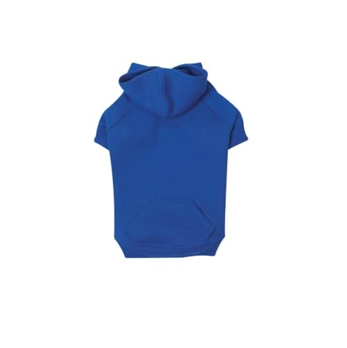 Zack & Zoey Basic Hoodie für Hunde, 61 cm, Größe XL, nautisches Blau von Zack & Zoey