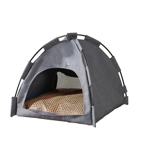 Zahoken Tipi Katzenzelt, Faltbares Waschbares Hundezeltbett, Tragbares Kühlzelt Für Katzen, Waschbar & Leicht, Für Katzes, Hund, Kaninchen Für Drinnen Und Draußen 42 X 42 X 38 cm Zahoken Tipi Katzenzelt, Faltbares Waschbares Hundezeltbett, Tragbares Kühlzelt Für Katzen, Waschbar & Leicht, Für Katzes, Hund, Kaninchen Für Drinnen Und Draußen 42 X 42 X 38 cm von Zahoken