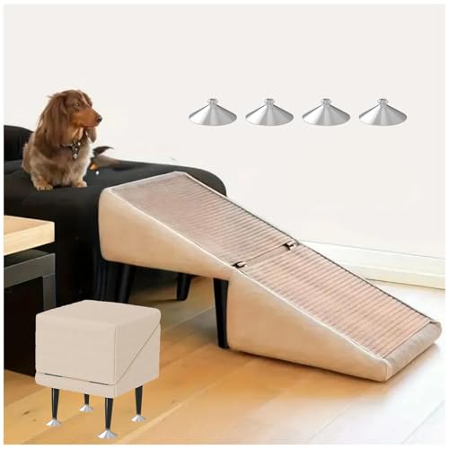 Hundehocker, Tragbarer, Rutschfestem Rampe Hund, Hunderampe für Bett Sofa,beige Hundehocker, Tragbarer, Rutschfestem Rampe Hund, Hunderampe für Bett Sofa,beige von ZaiZaiSMao
