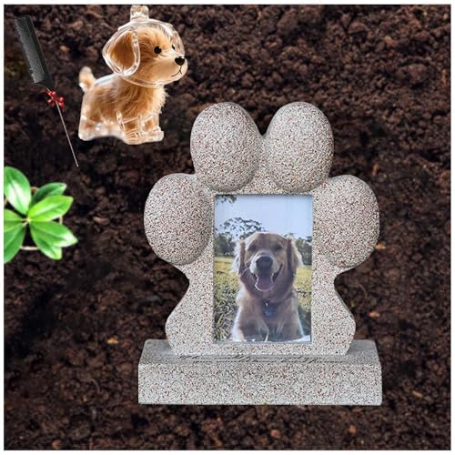 ZaiZaiSMao Gedenkstein Katze und Tierhaar Erinnerung, Andenken Katze mit Tierhaarsammler und Fotodisplay Gedenktafel Hund für Katze Trauer Geschenk ZaiZaiSMao Gedenkstein Katze und Tierhaar Erinnerung, Andenken Katze mit Tierhaarsammler und Fotodisplay Gedenktafel Hund für Katze Trauer Geschenk von ZaiZaiSMao