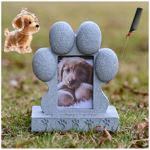ZaiZaiSMao Grabstein Katze und Tierhaar Anhänger, Gedenktafel Katze mit Tierhaarsammler und Fotodisplay Grabstein Für Katzen Erinnerung an verstorbene Haustiere ZaiZaiSMao Grabstein Katze und Tierhaar Anhänger, Gedenktafel Katze mit Tierhaarsammler und Fotodisplay Grabstein Für Katzen Erinnerung an verstorbene Haustiere von ZaiZaiSMao