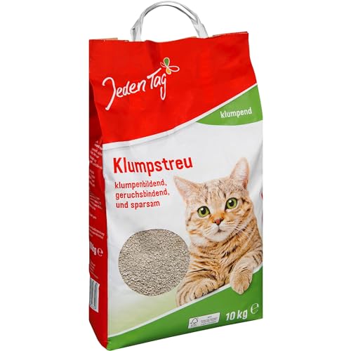 Jeden Tag Katzenstreu 10kg | Klumpend und Geruchsbindend & Hohe Saugkraft | für langanhaltende Frische und Sauberkeit | Hergestellt aus natürlicher Tonerde Jeden Tag Katzenstreu 10kg | Klumpend und Geruchsbindend & Hohe Saugkraft | für langanhaltende Frische und Sauberkeit | Hergestellt aus natürlicher Tonerde von Zama4Zingo