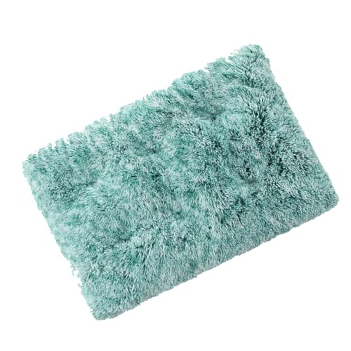 Zambuph Bequemes und weiches Hundekissen – niedlich, praktisch, leicht zu reinigen, Hundekäfigbett, Hundebettmatte, Haustierbett, sicher und ungiftig, Farbverlauf Grün, S von Zambuph
