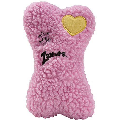 Zanies Poly/Baumwolle gesticktes Herz Berber Knochen Hundespielzeug Zanies Poly/Baumwolle gesticktes Herz Berber Knochen Hundespielzeug von Zanies