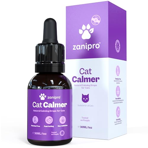 Tropfen Katze Beruhigung, Beruhigungsmittel für katzen, Beruhigung Katze, Baldrian Katze - Anti Stress für Katzen, 100 % Natürlich, 30 ml Tropfen Katze Beruhigung, Beruhigungsmittel für katzen, Beruhigung Katze, Baldrian Katze - Anti Stress für Katzen, 100 % Natürlich, 30 ml von Zanipro