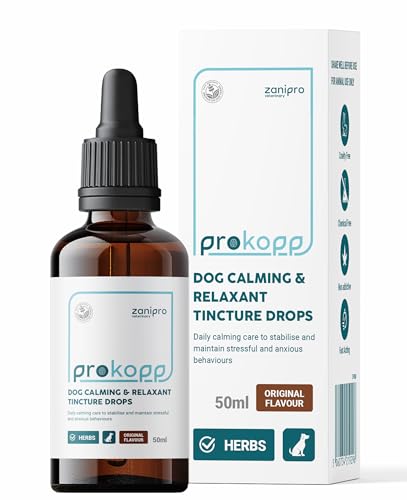 Zanipro Beruhigungstropfen für Hunde – Beruhigend & Angstlösend, Baldriantinktur, 50 ml Zanipro Beruhigungstropfen für Hunde – Beruhigend & Angstlösend, Baldriantinktur, 50 ml von Zanipro