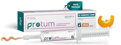 Zanipro Präbiotika Hund & Probiotika Hund, Hunde Paste Tube für Darmkur, Durchfall, Magenschutz, Fester & Weicher Stuhl, Verdauung, Probiotika, Darmflora Aufbau, Kürbisgeschmack 60ml Zanipro Präbiotika Hund & Probiotika Hund, Hunde Paste Tube für Darmkur, Durchfall, Magenschutz, Fester & Weicher Stuhl, Verdauung, Probiotika, Darmflora Aufbau, Kürbisgeschmack 60ml von Zanipro