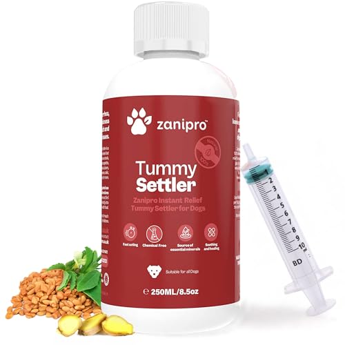 Zanipro Heilmoor und Heilerde für Hunde Rehydration mit Aloe Vera, 40 Portionen, effektive durchfallbehandlung inkl. spritze - Fördert die Verdauung 250ml von Zanipro