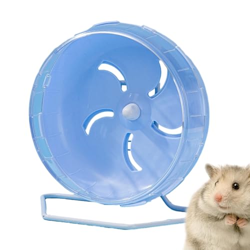 Hamster-Rad, Geräuschlos, 14 cm, Hamster-Übungsrad, Höhenverstellbar, Leises Lauf-Hamster-Rad Für Zwerghamster, Rennmäuse, Mäuse, Igel von Zankie