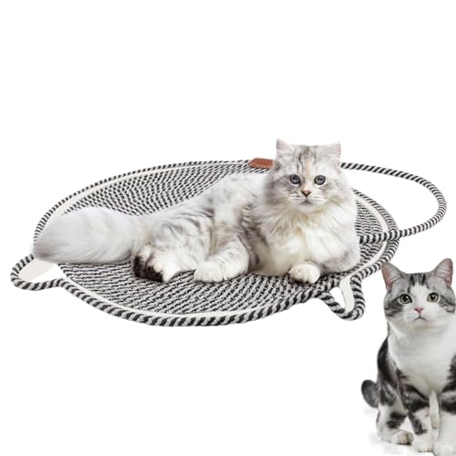 Zasdvn Katzen-Wandkratzer, Kratzpads für Katzen - Runder Katzenkratzer mit hängenden Ohren,Trainingsspielzeug- und Möbelschutz, Katzenzubehör für Wände, Couch, Teppiche, Sofas Zasdvn Katzen-Wandkratzer, Kratzpads für Katzen - Runder Katzenkratzer mit hängenden Ohren,Trainingsspielzeug- und Möbelschutz, Katzenzubehör für Wände, Couch, Teppiche, Sofas von Zasdvn