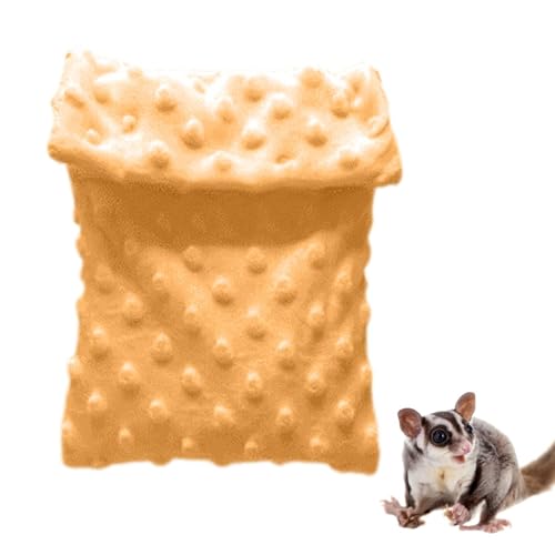 Zasdvn Sugar Gliders Schlafsack, kleines Haustierbett, Schlafsack, warmes Haustierbett, Höhle, bequemes Bett für Meerschweinchen, Hamster, Zuckergleiter, Frettchen, Eichhörnchen Zasdvn Sugar Gliders Schlafsack, kleines Haustierbett, Schlafsack, warmes Haustierbett, Höhle, bequemes Bett für Meerschweinchen, Hamster, Zuckergleiter, Frettchen, Eichhörnchen von Zasdvn
