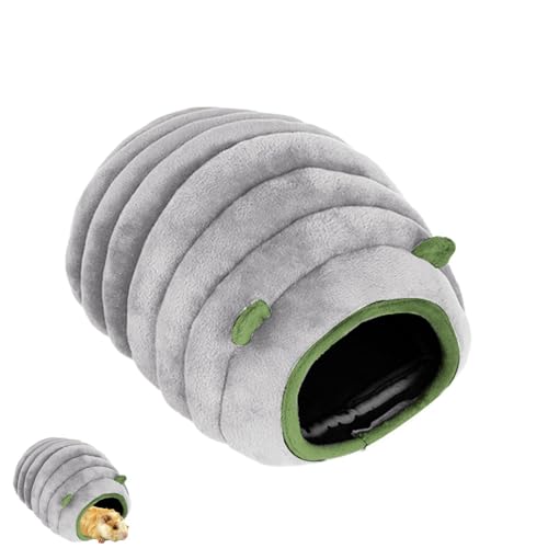 Zasdvn Warmes Haus für Hamster, Plüsch-Bettwärmer, Haustier, warmes Versteck für Käfige, Kleintier-Schlafkissen, geeignet für Meerschweinchen, Igel, Eichhörnchen Zasdvn Warmes Haus für Hamster, Plüsch-Bettwärmer, Haustier, warmes Versteck für Käfige, Kleintier-Schlafkissen, geeignet für Meerschweinchen, Igel, Eichhörnchen von Zasdvn