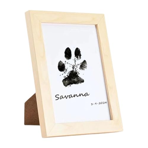 Zasdvn Welpen-Pfotenabdruck-Set, Tierpfoten-Abdruck-Set | Abdruckset mit Katzenpfotenabdruck - Pfotenabdruck-Rahmenset, Hunde- und Katzenpfotenabdruck-Set, Tierpfotenabdruck-Set Zasdvn Welpen-Pfotenabdruck-Set, Tierpfoten-Abdruck-Set | Abdruckset mit Katzenpfotenabdruck - Pfotenabdruck-Rahmenset, Hunde- und Katzenpfotenabdruck-Set, Tierpfotenabdruck-Set von Zasdvn
