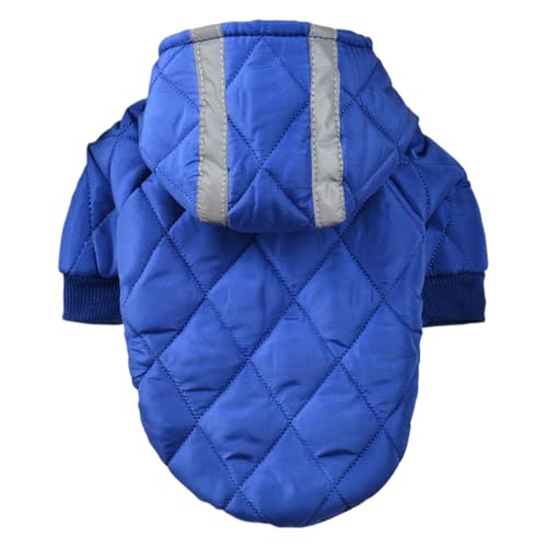Zasdvn Wintermantel für Welpen, Wintermantel für Hunde - Verstellbarer, verdickter Hundemantel,Welpenjacken für kleine Hunde, mit reflektierenden Streifen für die tägliche Kleidung des Haustiers oder Zasdvn Wintermantel für Welpen, Wintermantel für Hunde - Verstellbarer, verdickter Hundemantel,Welpenjacken für kleine Hunde, mit reflektierenden Streifen für die tägliche Kleidung des Haustiers oder von Zasdvn