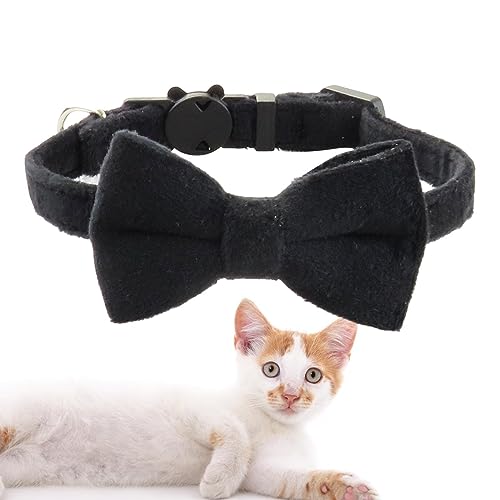 Hundehalsband mit Fliege – nicht reizendes Haustierhalsband für Hunde und Katzen, Haustierzubehör für Outdoor-Aktivitäten für Fotografie, Hochzeit, Zuhause, Spazierengehen, Reisen Zceplem von Zceplem