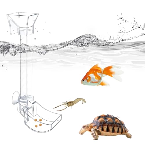 Zceplem Garnelen-Futternapf-Set für Garnelen, transparent, für Garnelen, Fische und Schnecken von Zceplem