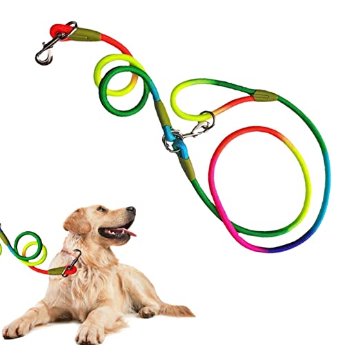 Zceplem Hundeleine aus Nylon - Führleine für Hunde für das tägliche Gehen und Training | Reflektierende Haustiergurte für mittelgroße Hunde von Zceplem