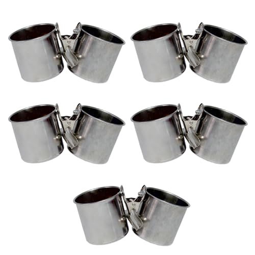 Zdprkqzvz 5PCS Papagei Fütterung Schüssel Mit Clip Doppelte Nutzung Haustier Vogel Futternapf Papagei Versorgung Trinken Feeder Leicht Reinigen Zdprkqzvz 5PCS Papagei Fütterung Schüssel Mit Clip Doppelte Nutzung Haustier Vogel Futternapf Papagei Versorgung Trinken Feeder Leicht Reinigen von Zdprkqzvz
