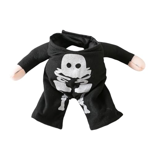 Zdprkqzvz Skelett-Hundepullover für kleine bis große Hunde für den Außenbereich, winddicht, dick, Halloween-Kostüm Zdprkqzvz Skelett-Hundepullover für kleine bis große Hunde für den Außenbereich, winddicht, dick, Halloween-Kostüm von Zdprkqzvz